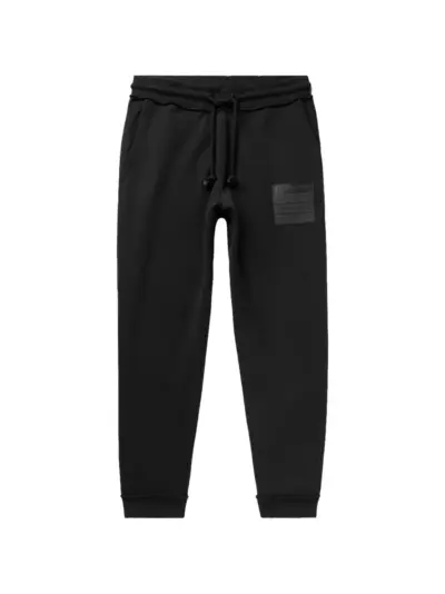 Maison Margiela elasticated-waistband track pants - Black