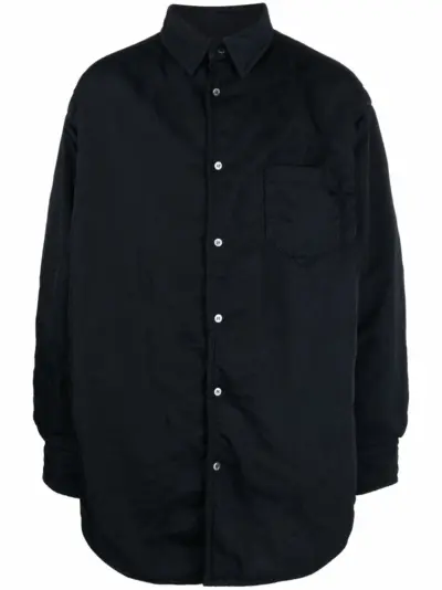 Maison Margiela oversized shirt jacket - Blue