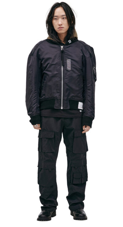 Maison Mihara Yasuhiro Hooded Bomber Jacket