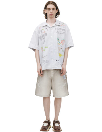 Maison Mihara Yasuhiro Monoprint shirt