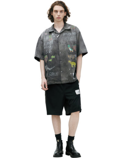 Maison Mihara Yasuhiro Monoprint shirt