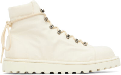 Marsèll Gomme White Pallottola Crepping Ankle Boots