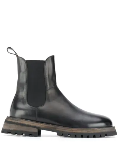Marsèll lugged-sole chelsea boots - Black