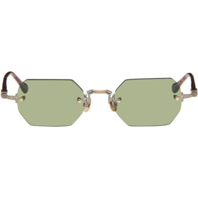 Matsuda Gold & Brown M5010 Sunglasses