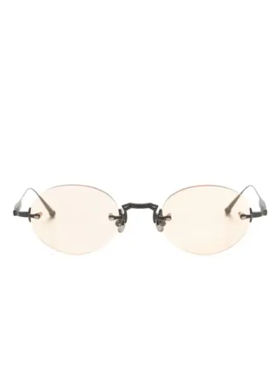 Matsuda M5002 oval-frame sunglasses - Black