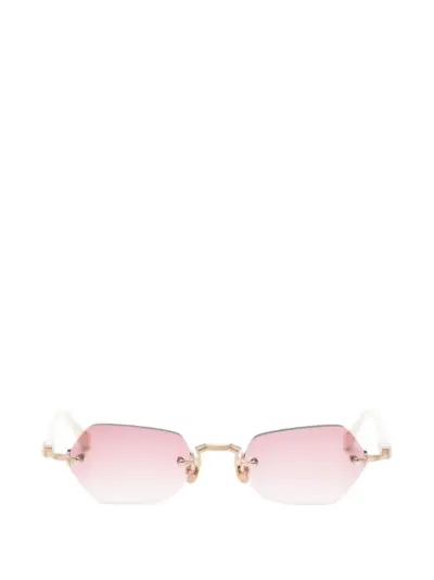 Matsuda geometric-frame sunglasses - Neutrals
