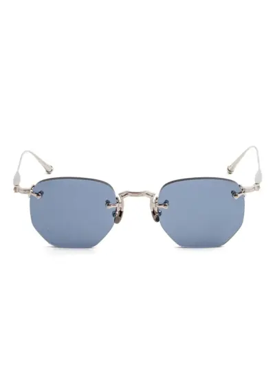 Matsuda geometric-frame sunglasses - Silver