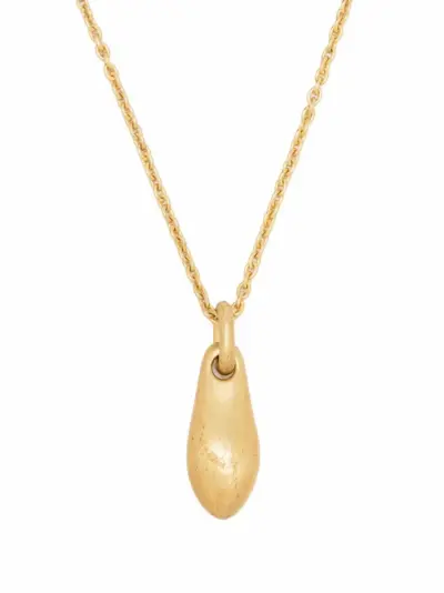 Parts of Four Chrysalis pendant necklace - Gold