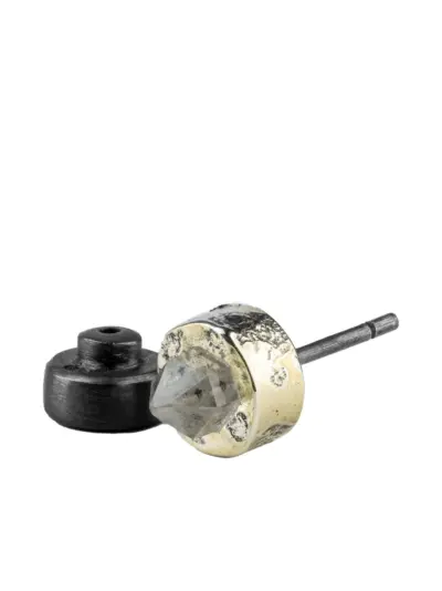 Parts of Four Fuse stud earring - Silver