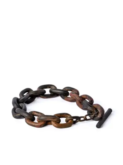Parts of Four Toggle Chain bracelet - Black