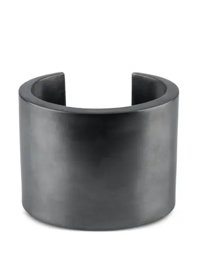 Parts of Four oxidised crescent bracelet - Black