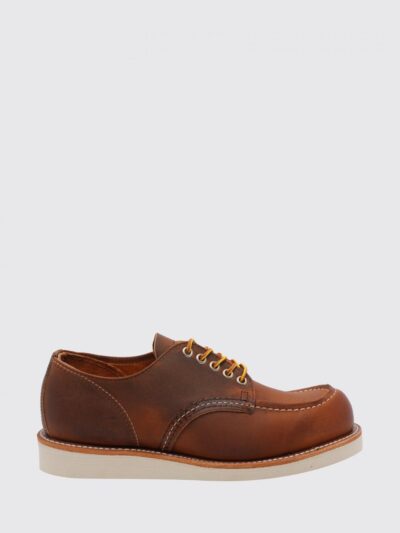 RED WING Brogue Shoes Men color Brown