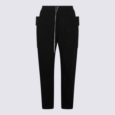 RICK OWENS DRKSHDW Trousers Black _100 % Co - Men