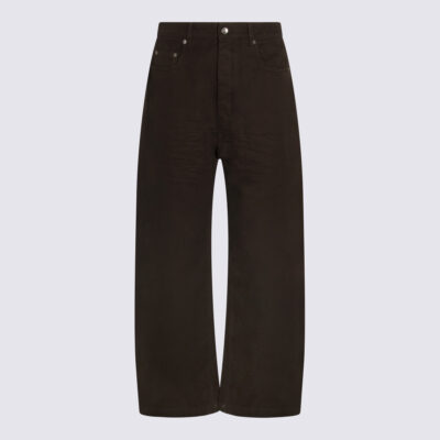 RICK OWENS DRKSHDW Trousers Dark Dust _100 % Co - Men