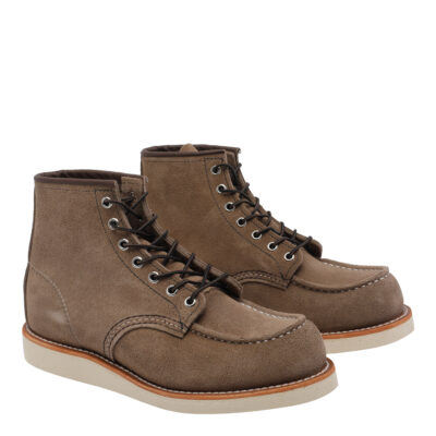 Red Wing Boots Beige Suede Leather/rubber Sole - Men