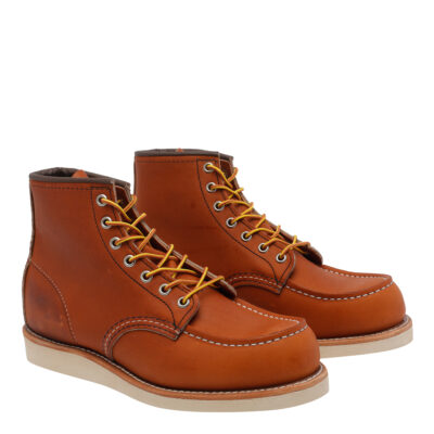 Red Wing Flat Shoes Brown Calf Leather/rubber Sole - Men