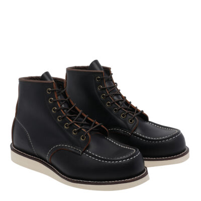 Red Wing Flat shoes Black Calf Leather/rubber Sole - Men