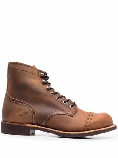 Red Wing Shoes ankle lace-up boots - Brown