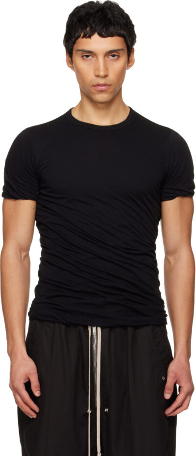 Rick Owens Black Temple Double T-shirt