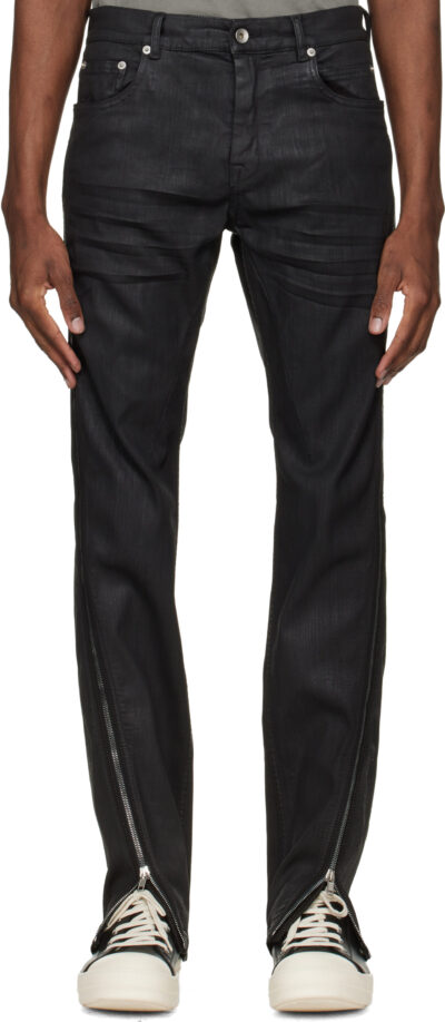 Rick Owens Black Temple Vega Jeans