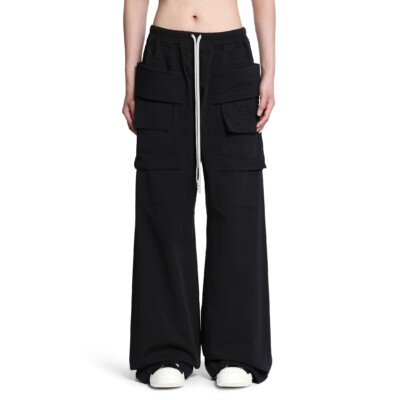 Rick Owens Concordians Creatch Wide Cargo Drawstring