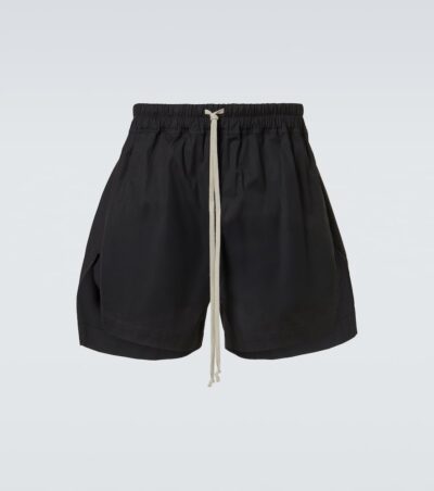 Rick Owens Cotton jersey shorts