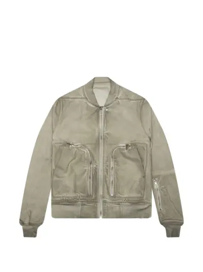 Rick Owens DRKSHDW Bauhaus Flight bomber jacket - Neutrals