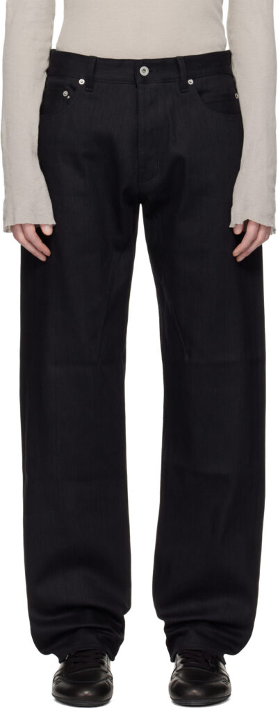 Rick Owens DRKSHDW Black Temple Kurdt Jeans