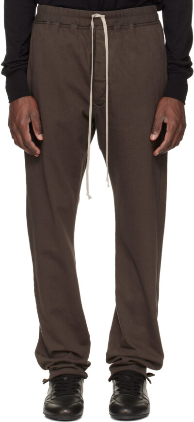 Rick Owens DRKSHDW Gray Temple Berlin Drawstring Sweatpants