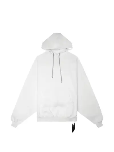 Rick Owens DRKSHDW Hun hoodie - White
