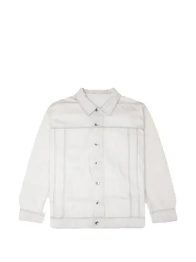 Rick Owens DRKSHDW Jumbo Worker denim jacket - White
