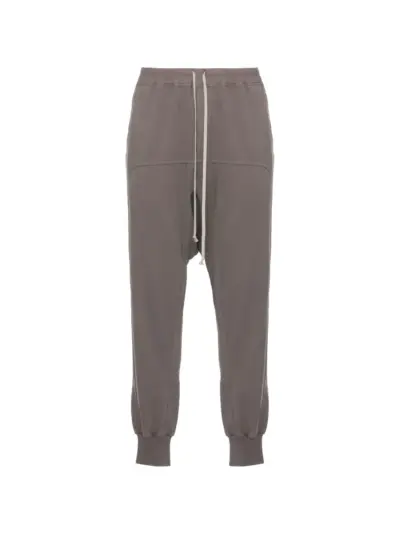 Rick Owens DRKSHDW Prisoner drawstring-waist track pants - Grey