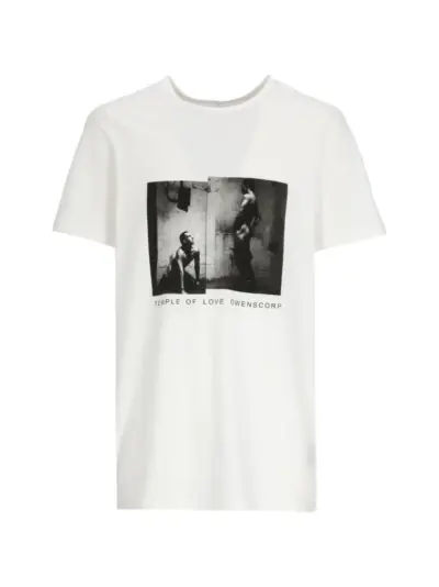 Rick Owens DRKSHDW Temple Level T-shirt - White