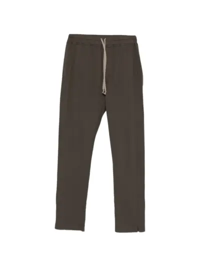 Rick Owens DRKSHDW drawstring-waist cotton trousers - Brown