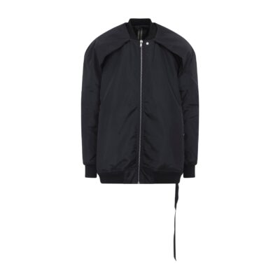 Rick Owens Drkshdw Drkshdw Convertible Jumbo Jacket Black Polyamide - Men