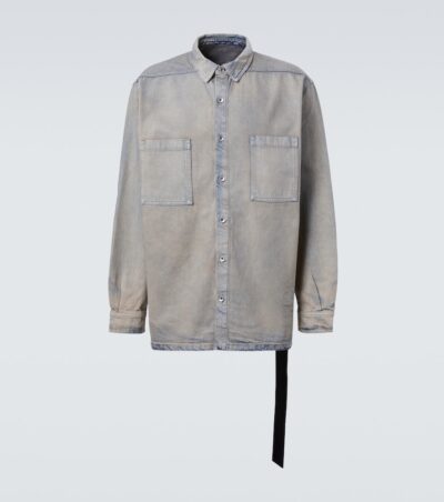 Rick Owens Faded denim shirt