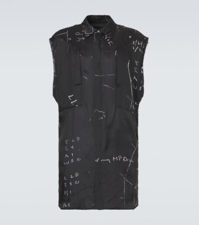 Rick Owens Jumbo printed shirt