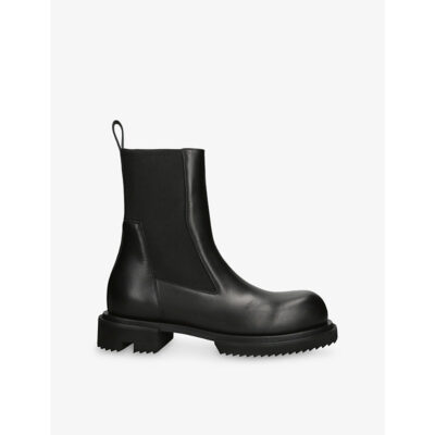 Rick Owens Mens Rick Owens Beatle Gabe Leather Boots