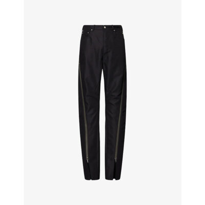 Rick Owens Mens Rick Owens Bolan Banana Cotton-Blend Trousers