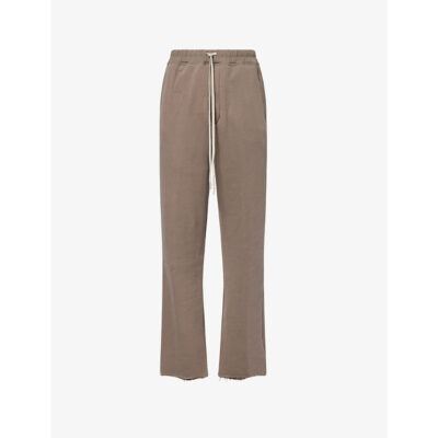 Rick Owens Mens Rick Owens Dietrich Drawstring-Waistband Cotton Trousers