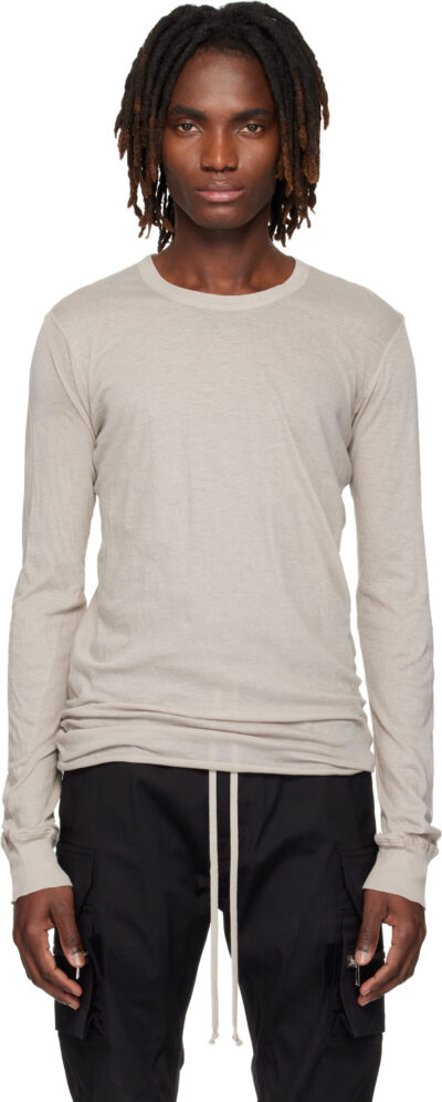 Rick Owens Off-White Temple Basic LS T-shirt