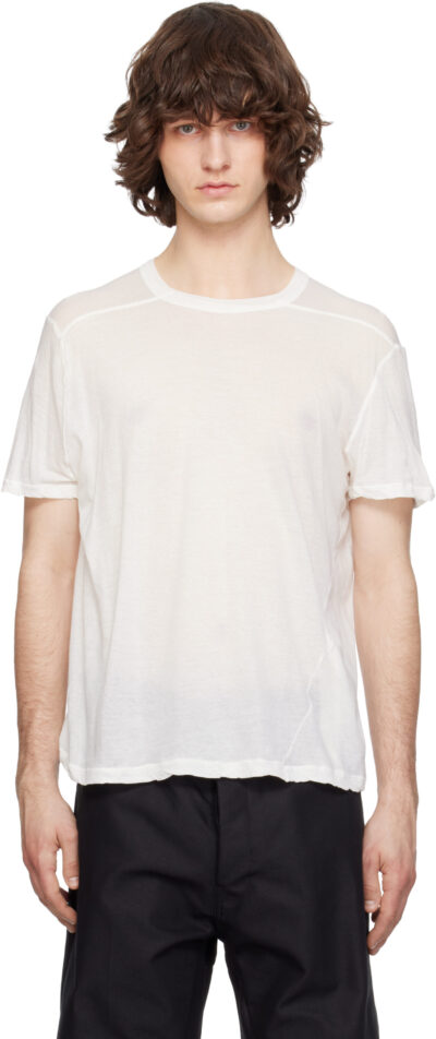 Rick Owens Off-White Temple Short Level T-shirt