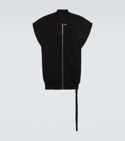 Rick Owens Oversized cotton jersey vest