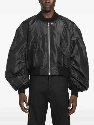 Rick Owens Secchia Flight bomber jacket - Black
