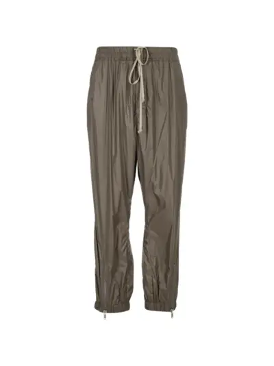 Rick Owens Tecuatl zip-cuff track pants - Brown