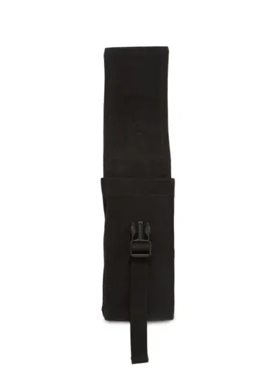 Rick Owens buckle-fastening can pocket - Black