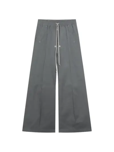 Rick Owens drawstring wide-leg trousers - Grey