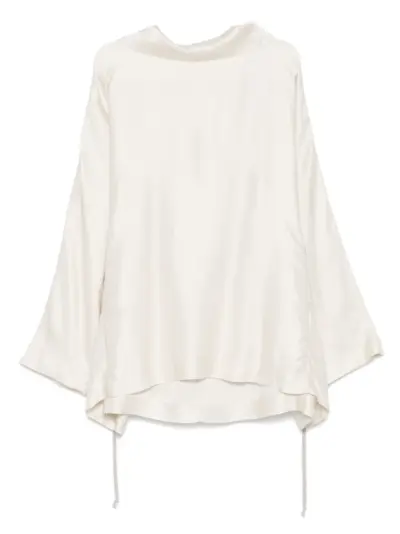 Rick Owens hooded tunic - Neutrals