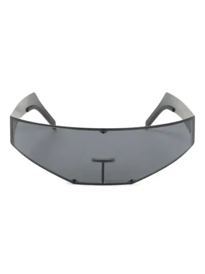 Rick Owens shield-frame sunglasses - Black