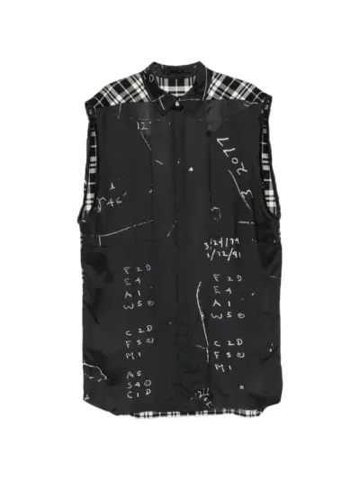 Rick Owens sleeveless top - Black